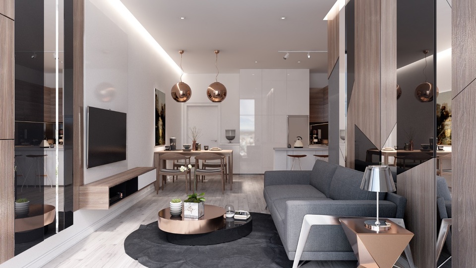 Chỉ thanh toán 30% sở hữu căn hộ ngay trung tâm quận 4 - 2 Không gian sống hiện đại phong cách Manhattan