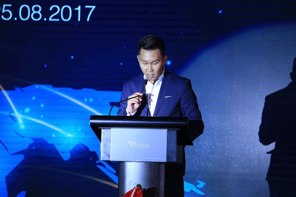 Ông Nguyễn Quý Tuấn -Giám đốc phát triển Việt Nam của tập đoàn Accor phát biểu tại buổi lễ