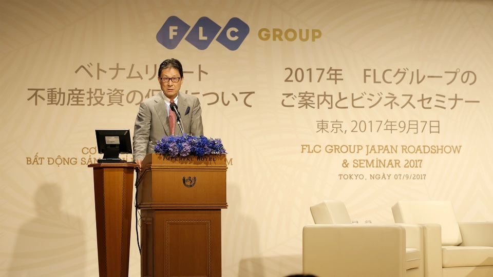 Tập đoàn FLC có thể chuyển nhượng dự án cho nhà đầu tư lớn Nhật Bản - 3 Nguyên Đại sứ đặc mệnh toàn quyền Nhật Bản tại Việt Nam Norio Hattori.