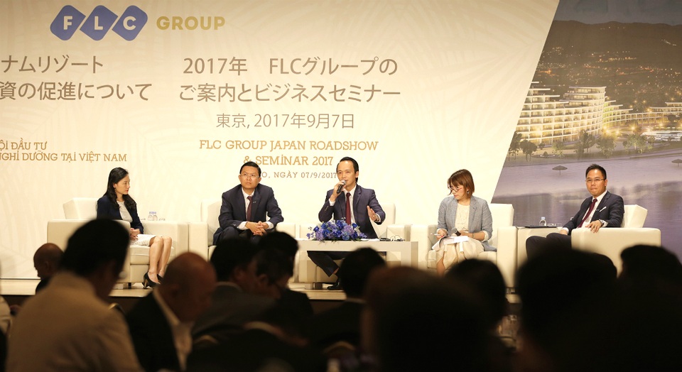 Tập đoàn FLC có thể chuyển nhượng dự án cho nhà đầu tư lớn Nhật Bản - 4 Nhiều câu hỏi về thủ tục đầu tư tại Việt Nam đã được các nhà đầu tư chuyển đến cho Tập đoàn FLC và các diễn giả khách mời.