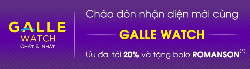 GALLE WATCH: Ưu đãi tới 20% và nhận quà tặng chính hãng khi mua đồng hồ - 2 GALLE WATCH: Ưu đãi tới 20% và nhận quà tặng chính hãng khi mua đồng hồ - 2