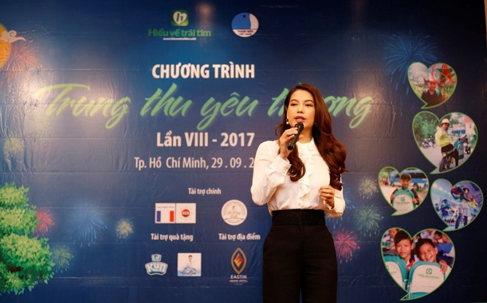 Diễn viên điện ảnh Trương Ngọc Ánh - Giám đốc Truyền thông của Quỹ Hiểu về trái tim mong muốn muốn góp một phần công sức nhỏ của mình để mang thêm niềm vui đến cho những em nhỏ có hoàn cảnh khó khăn