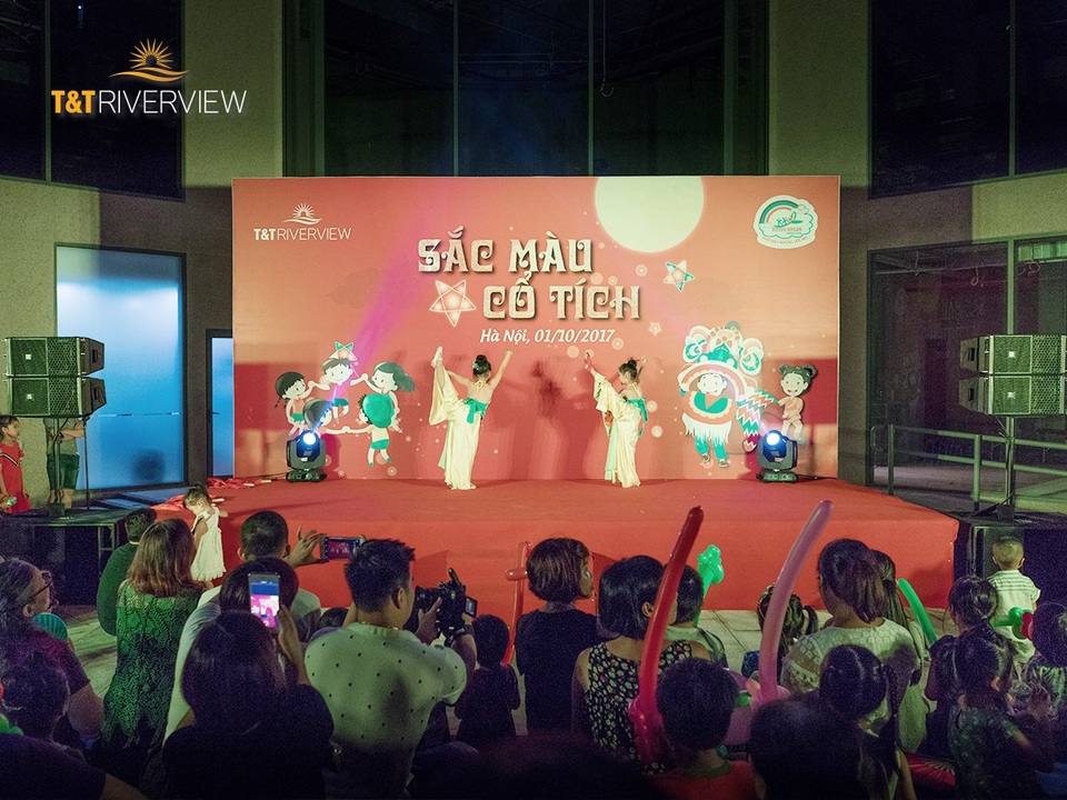 Rộn ràng không khí đón trung thu đầu tiên tại T&T Riverview - 3 Tiết mục biểu diễn văn nghệ hấp dẫn
