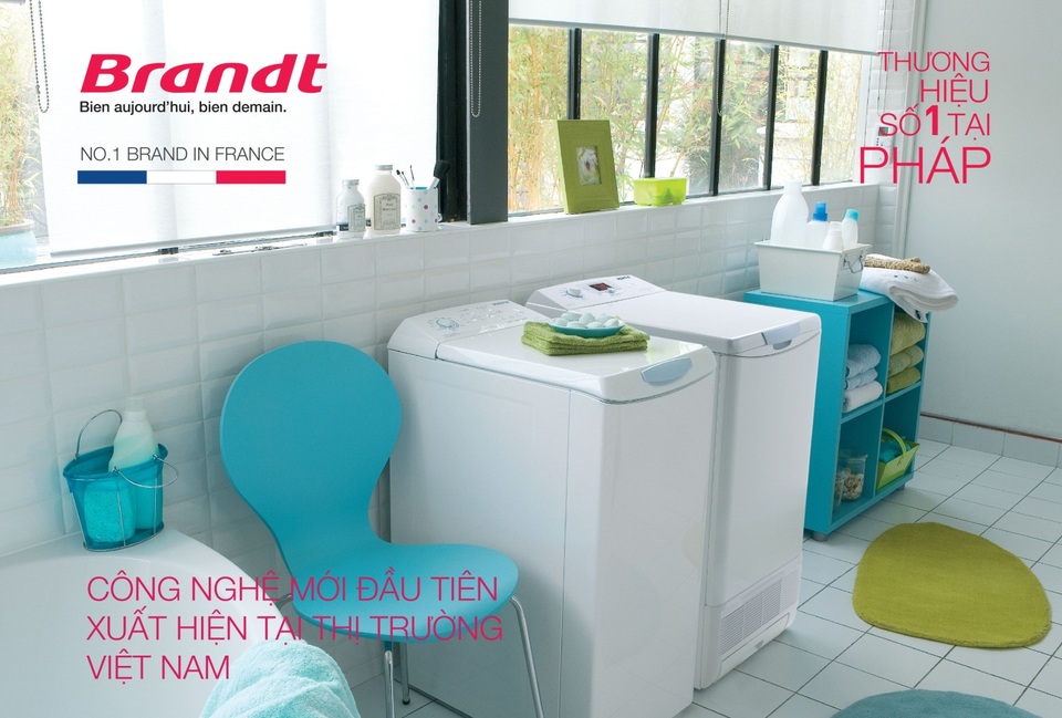 Brandt máy giặt sấy “cửa trên – lồng ngang” siêu phẩm đến từ nước Pháp! - 2 Brandt máy giặt sấy “cửa trên – lồng ngang” siêu phẩm đến từ nước Pháp! - 2