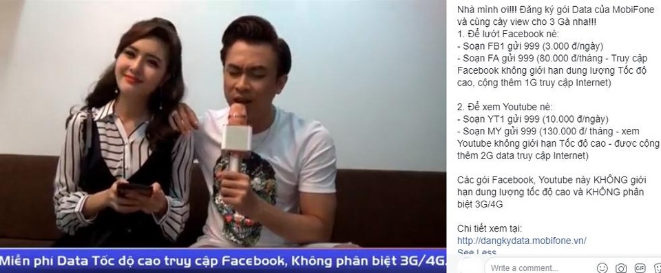 Sao Việt rủ nhau livestream khoe gói 4G MobiFone siêu mượt - 3