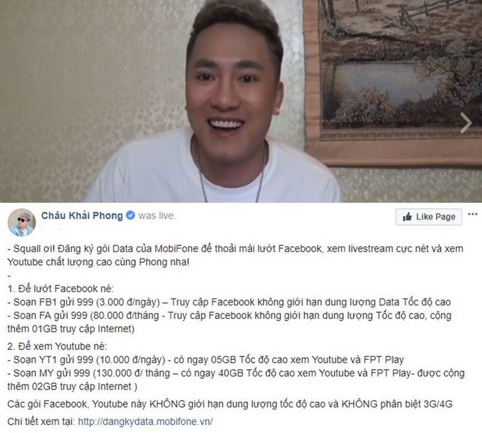 Châu Khải Phong livestream bằng 4G MobiFone, “bật mí” ca khúc mới - 2 Châu Khải Phong nhiệt tình hướng dẫn fan cách để livestream chất lượng
