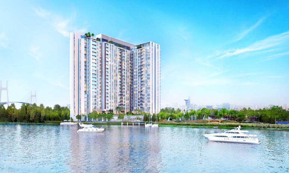 Với vị trí trung tâm Q.2, Thủ Thiêm Dragon hấp dẫn với gía từ 1,2 tỷ - 2,8 tỷ cho các loại office-tel và căn hộ 1,2,3 phòng ngủ