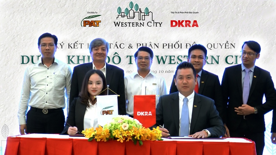 DKRA Việt Nam chính thức phân phối dự án Western City với chỉ 390 triệu/ nền