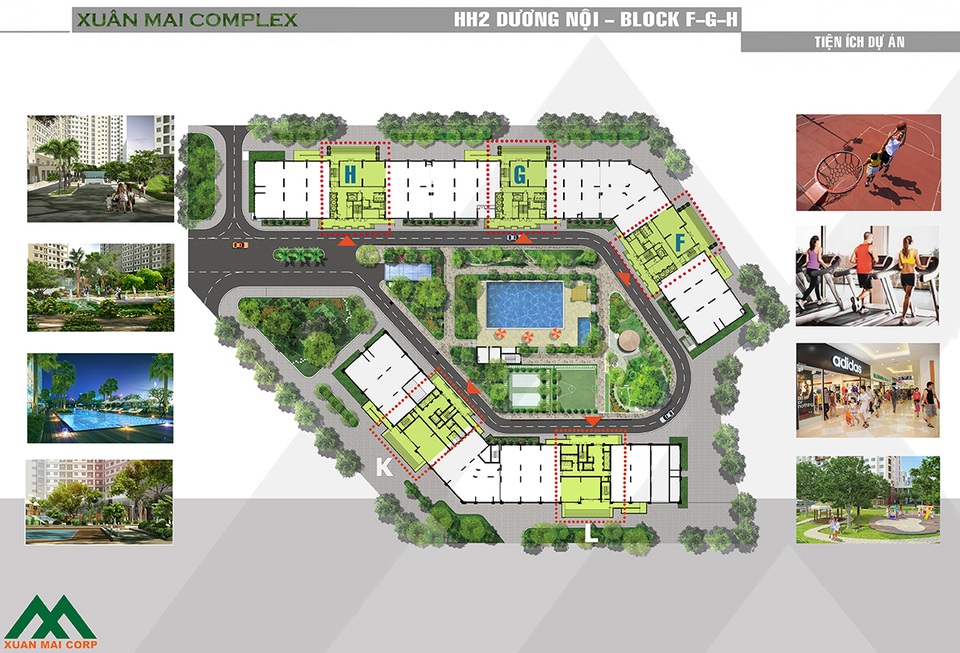 Ra mắt 3 tòa F – G – H trung tâm dự án Xuân Mai Complex - 2 Ra mắt 3 tòa F – G – H trung tâm dự án Xuân Mai Complex - 2