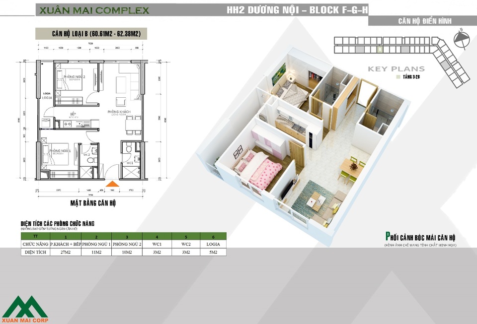 Ra mắt 3 tòa F – G – H trung tâm dự án Xuân Mai Complex - 3 Ra mắt 3 tòa F – G – H trung tâm dự án Xuân Mai Complex - 3