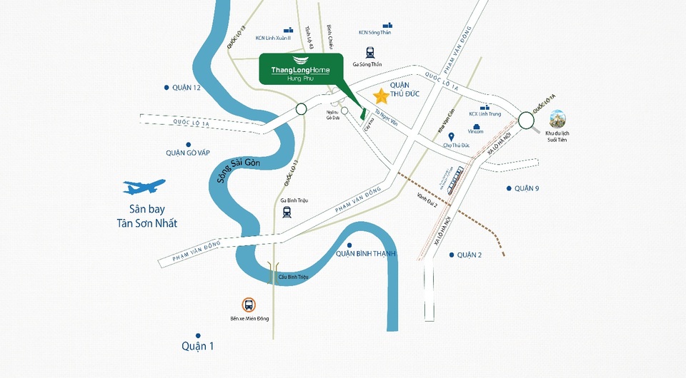 Vị trí kết nối hoàn hảo với tiềm năng sinh lời từ sóng hạ tầng đang dồn về đường Tô Ngọc Vân