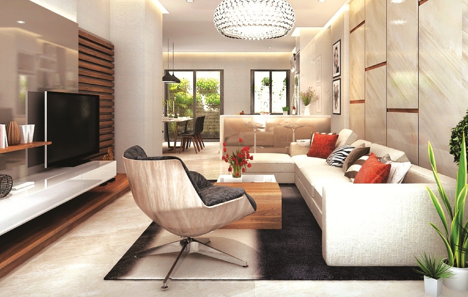 Evergreen Villa: Biệt thự “nghỉ dưỡng” giữa lòng đô thị - 3 Mõi căn phòng tại Evergreen Villa đều có thiết kế thoáng mát và ngập tràn ánh sáng tự nhiên