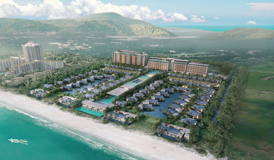 Địa ốc MGV phát triển độc quyền dự án Regent Phu Quoc - 2 Phối cảnh tổng thể dự án Regent Phú Quốc