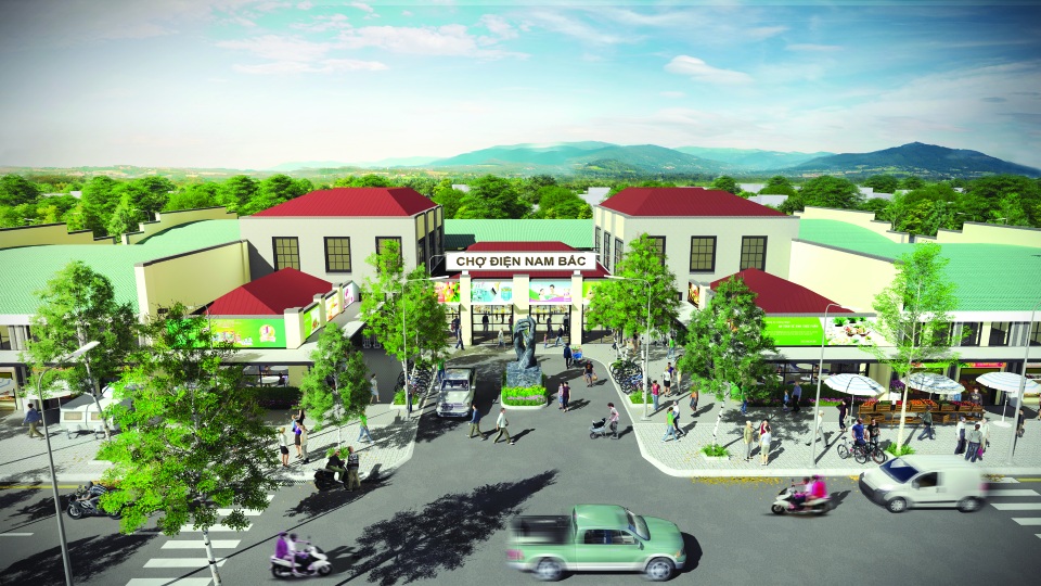 Xu hướng đầu tư bất động sản - Khách hàng chú trọng tiện ích - 2 Khu phố chợ Điện Nam Bắc, hướng đến cuộc sống tiến bộ và phát triển