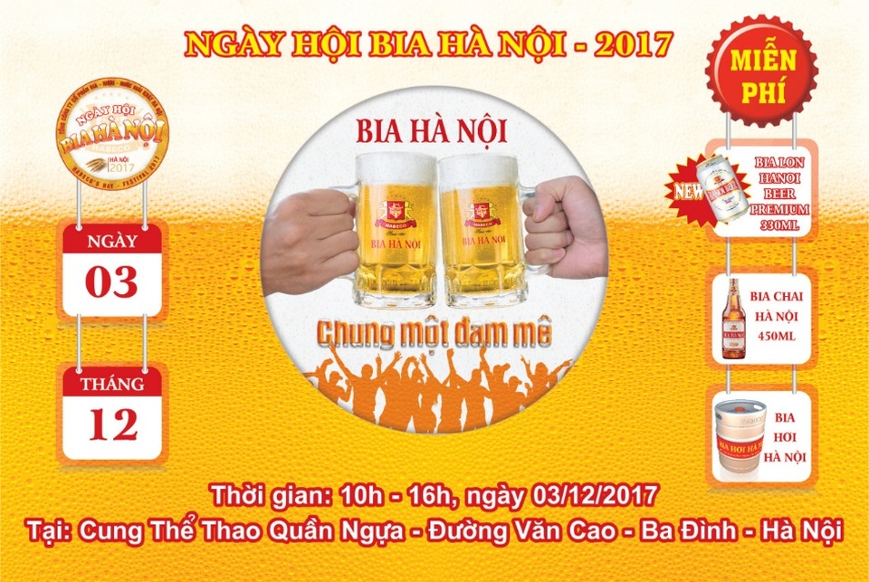 Lan tỏa sức nóng trong cái lạnh đầu đông cùng Ngày hội Bia Hà Nội - 1