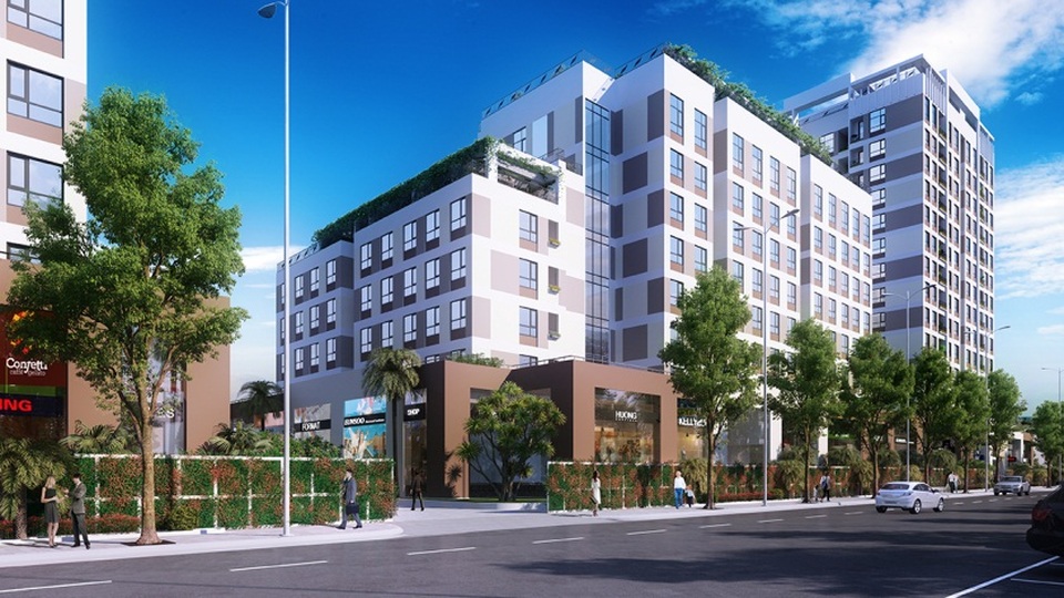 “Màu áo mới” tại Valencia Garden - 4 Phối cảnh các tòa căn hộ của Valencia Garden