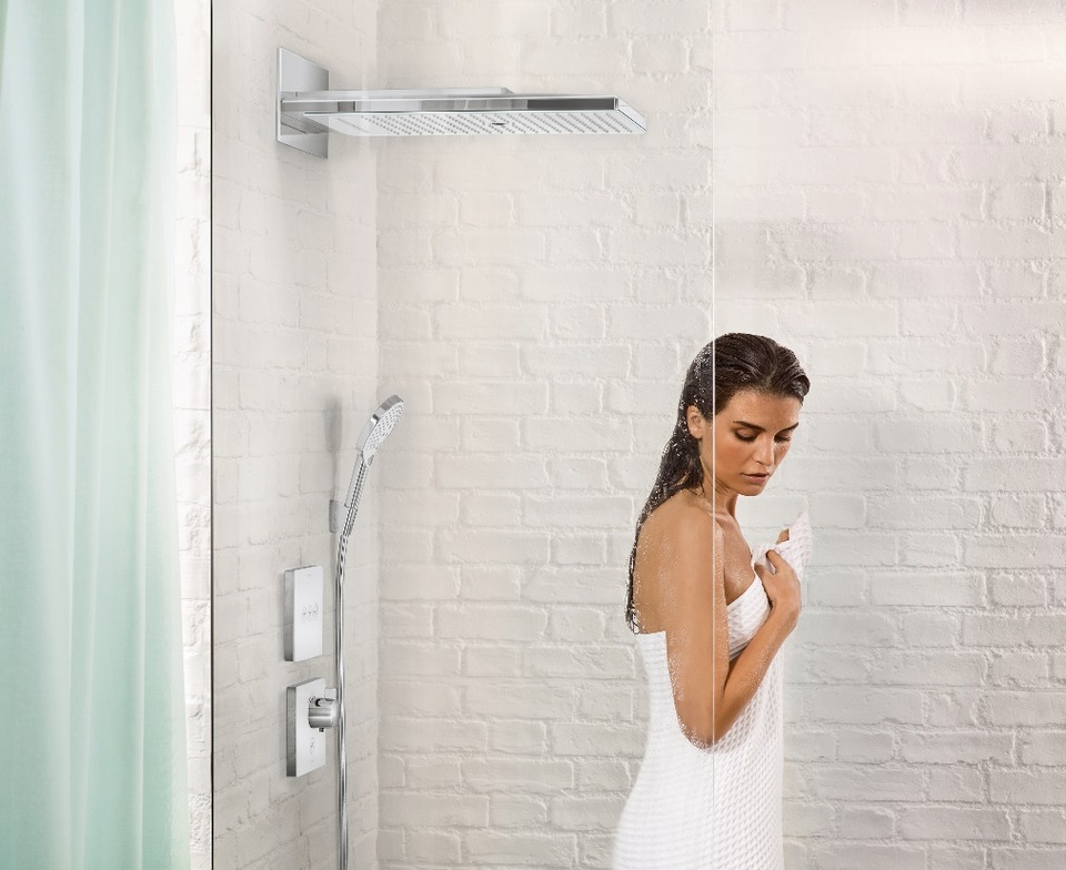 Hansgrohe - Chiêm ngưỡng vẻ đẹp của dòng nước - 2 Với khát khao đem lại những trải nghiệm hoàn mỹ nhất cho người dùng, Hansgrohe đã cho ra mắt bộ sen vòi Hansgrohe Rainmaker Select