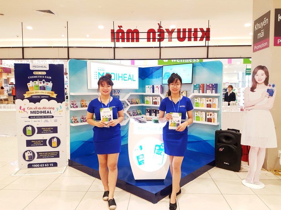 Mỹ phẩm Mediheal phân phối chính hãng tại siêu thị Aeon Mall - 2 Mediheal Việt Nam phân phối chính hãng tại hệ thống siêu thị Aeon mall