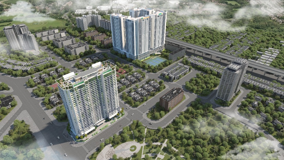 Eco Dream thuộc khu đô thị Tây Nam Kim Giang, Nguyễn Xiển, Hà Nội