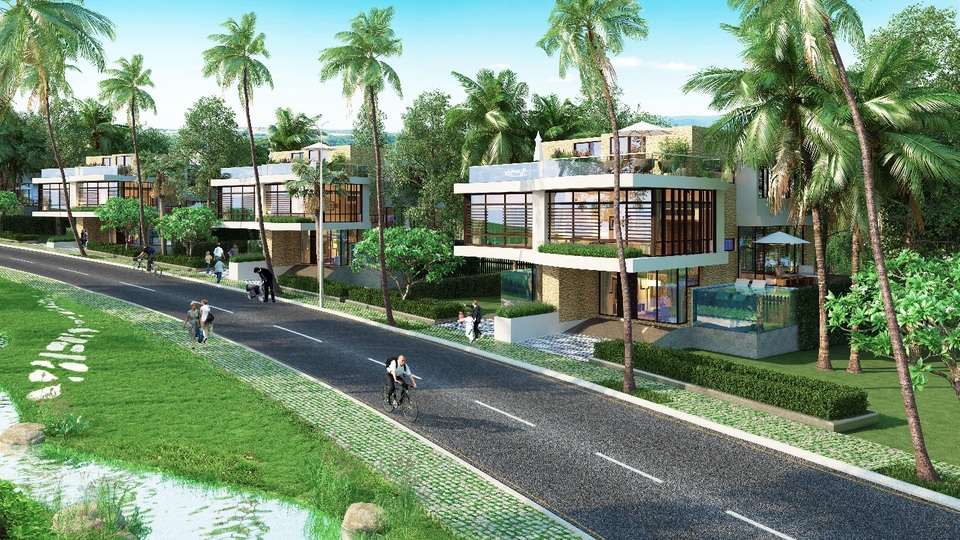 Nhà phố biển nghỉ dưỡng tầm trung: “Khẩu vị” mới của giới đầu tư - 2 Ocean View - Queen Pearl Mũi Né sẽ là chốndừng chân đầy hấp dẫn của khách du lịch tứ phương khi đến Mũi Né