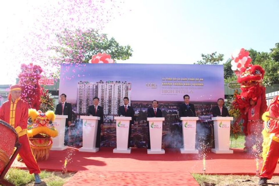 Bất động sản dọc trục Võ Văn Kiệt tăng mạnh cuối năm - 2 LDG Group khởi công dự án Khu căn hộ thông minh High Intela ngay mặt tiền đại lộ Võ Văn Kiệt.