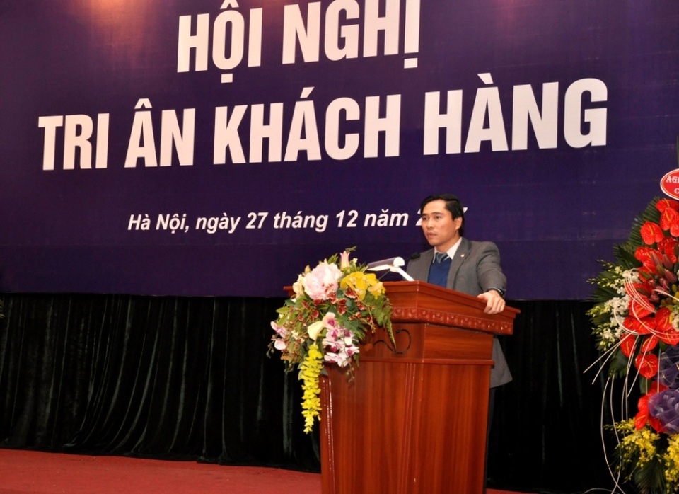 EVN HANOI tưng bừng tri ân khách hàng khách hàng sử dụng điện trên địa bàn Thủ đô - 3 Đồng chí Phạm Quang Huy - Phó Cục trưởng Cục Điều tiết điện lực, Bộ Công thương phát biểu chỉ đạo tại Hội nghị