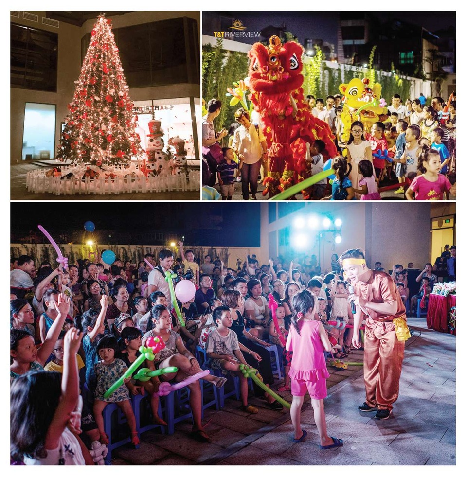 Giải mã sức hút đặc biệt của T&T Riverview ngay đầu năm 2018 - 3 Hoạt động cộng đồng gắn kết cư dân tại T&T Riverview.