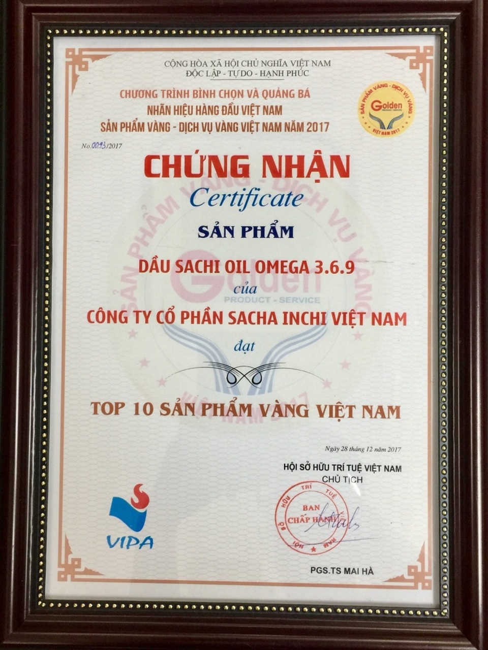 SachiVina vui mừng nhận chứng nhận Top 50 nhãn hiệu và Top 10 sản phẩm Việt Nam - 2 SachiVina vui mừng nhận chứng nhận Top 50 nhãn hiệu và Top 10 sản phẩm Việt Nam - 2
