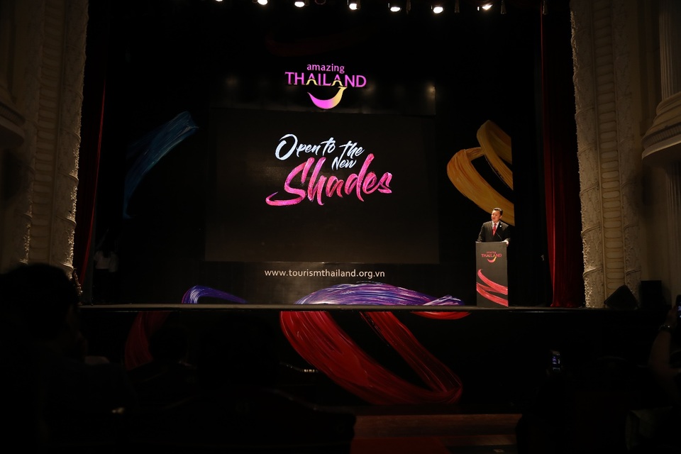 Chiến dịch “Open to the New Shades” được giới thiệu ấn tượng tại thị trường Việt Nam - 1
Ông Yuthasak Supasorn, Tổng cục trưởng Tổng cục Du lịch Thái Lan phát biểu chào mừng
