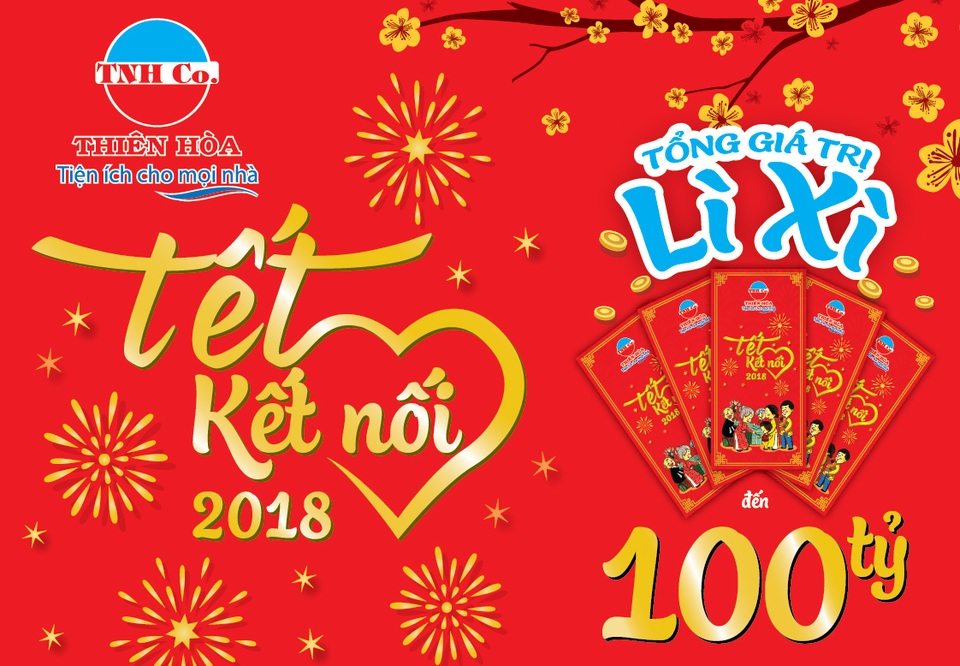 Tết kết nối chào 2018 - Điện máy Thiên Hòa lì xì ngay 100 tỷ đồng - 1