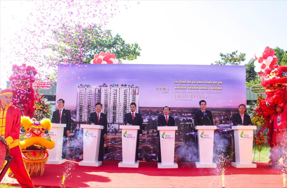 Thị trường căn hộ tầm trung tại khu Tây Sài Gòn khởi sắc dịp cận Tết - 1 LDG Group khởi công dự án Khu căn hộ thông minh High Intela mặt tiền đại lộ Võ Văn Kiệt.
