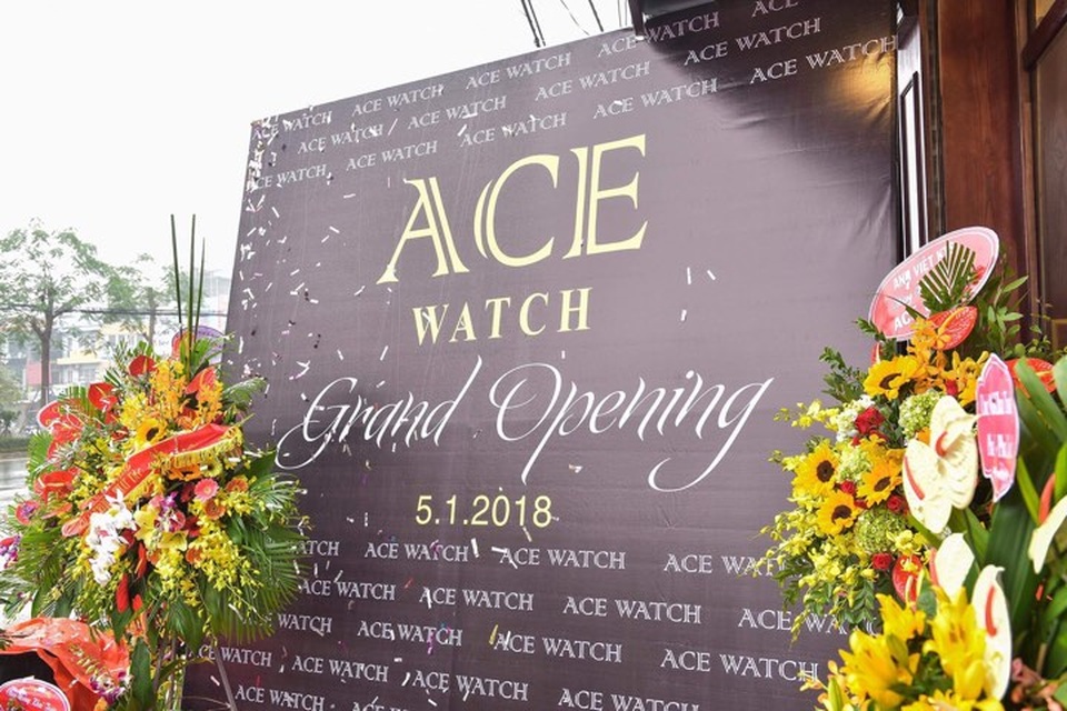 Lễ khai trương cơ sở 2 của công ty ACE WATCH:"Làn gió mới" cho người chơi đồng hồ - 1 Lễ khai trương cơ sở 2 của công ty ACE WATCH:"Làn gió mới" cho người chơi đồng hồ - 1