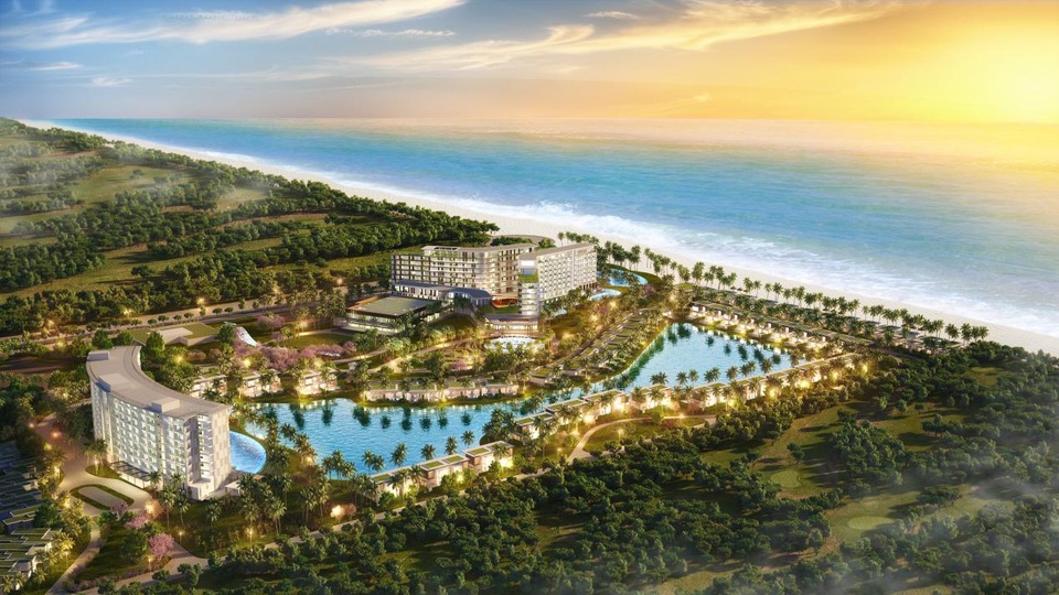 Giải mã "mã gien Thụy Sỹ" của thương hiệu Mövenpick Hotels & Resorts - 1 Dựa trên triết lý tôn trọng tự nhiên, Mövenpick Resort Waverly Phú Quốc có mật độ xây dựng rất thấp chỉ 12,32% nhằm tối đa mảng xanh và mặt nước cảnh quan.
