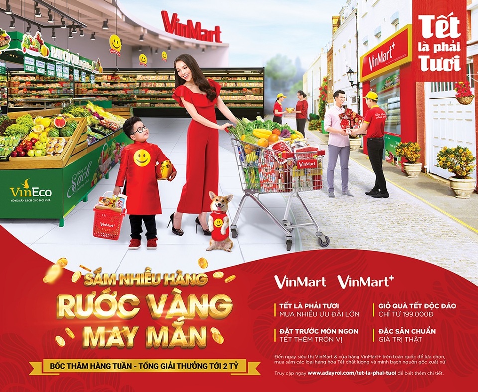 Sắm Tết trúng vàng tại VinMart & VinMart+ - 3 Sắm Tết trúng vàng tại VinMart & VinMart+ - 3