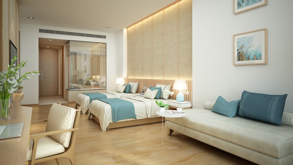 Những điểm cộng khiến Condotel TMS Đà Nẵng hấp dẫn nhà đầu tư - 2 Căn hộ khách sạn hạng sang ấn tượng với kiến trúc tinh tế theo phong cách Nhật Bản