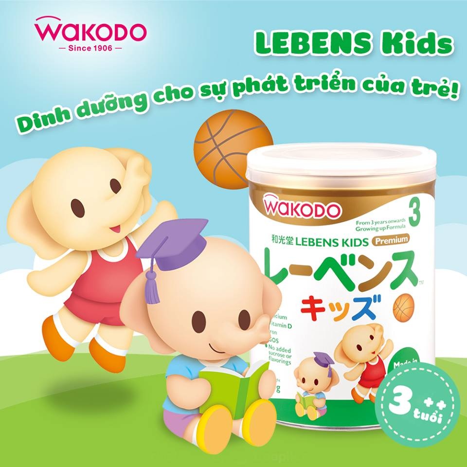 Mẹ Việt có đang “thần thánh hoá” sữa Nhật? - 4 Wakodo – sữa Nhật tăng chiều cao cho bé từ 3 tuổi