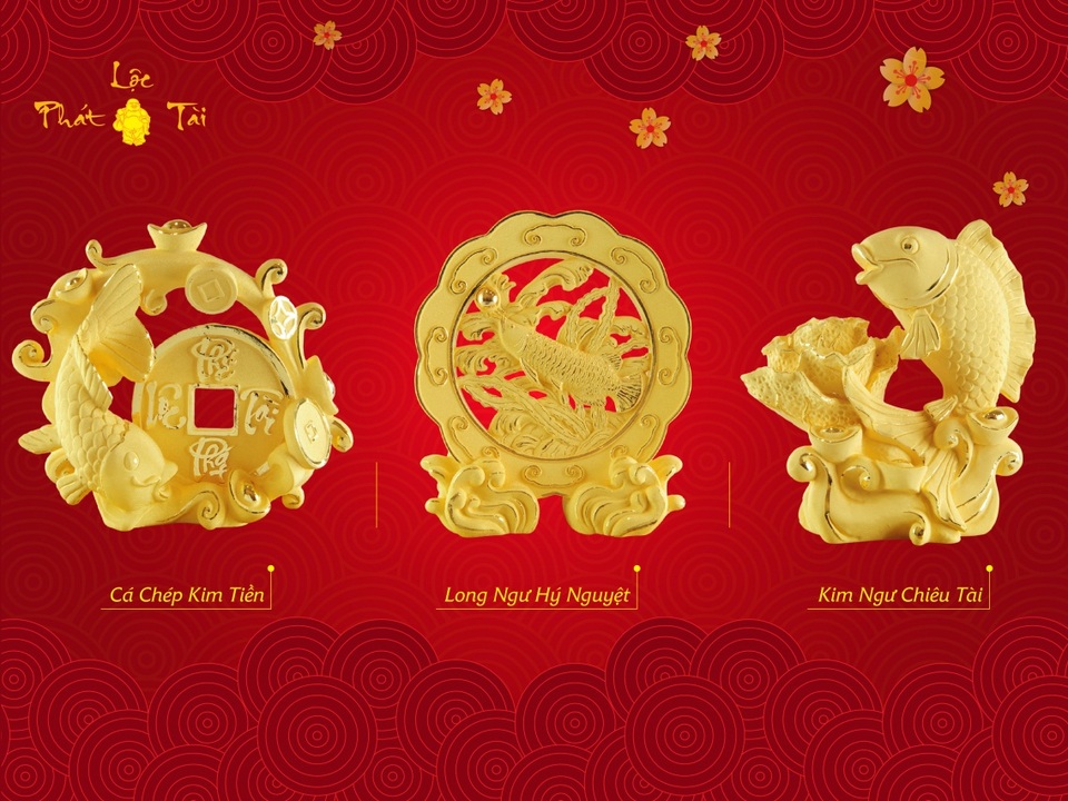 Mỹ nghệ mạ vàng khuấy động thị trường quà Tết 2018 - 4 Sự tích cá chép vượt vũ môn, cá chép hóa rồng, đã đưa hình ảnh cá chép trở thành đại diện cho những nỗ lực không ngừng, sự thăng quan tiến chức. Mỹ phẩm mạ vàng Nano có hình tượng cá chép thích hợp dành tặng cho những người theo đuổi con đường thi cử hay công danh sự nghiệp