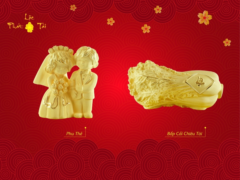 Mỹ nghệ mạ vàng khuấy động thị trường quà Tết 2018 - 6 Chỉ từ 2 triệu đồng, khách hàng đã có thể thỏa sức lựa chọn hàng trăm sản phẩm mỹ nghệ mạ vàng có biểu tượng phong thủy độc đáo, mang nhiều thông điệp tốt đẹp thể hiện sâu sắc từ chất liệu cho tới thiết kế