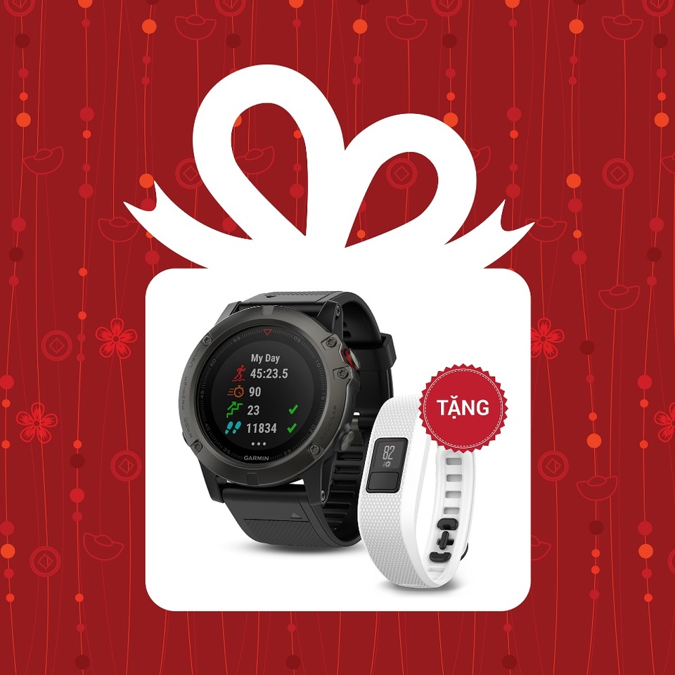 Garmin mở chương trình khuyến mãi lớn nhân ngày Valentine - 1 vivofit 3 là món quà sức khỏe đầy ý nghĩa được kèm theo trong chương trình ưu đãi nhân dịp Valentine 2018