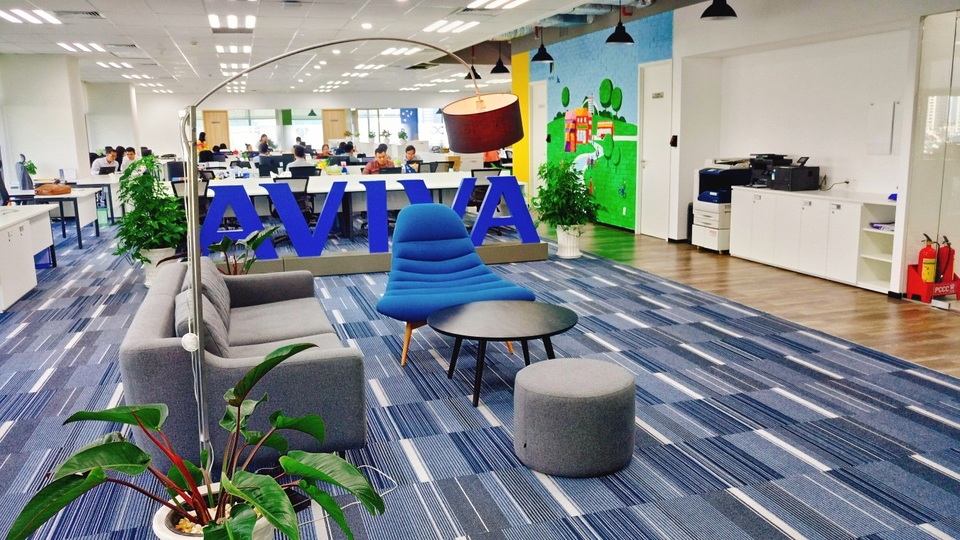 Không gian làm việc mới và sáng tạo tại Aviva Việt Nam - 1 Không gian làm việc mới và sáng tạo tại Aviva Việt Nam - 1