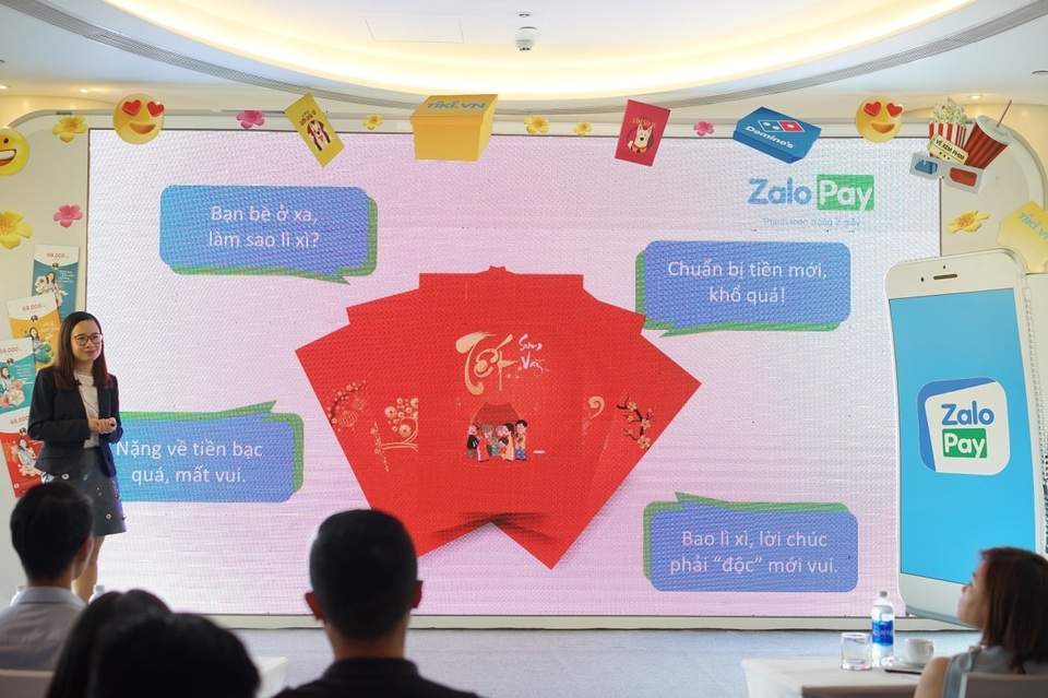Người dùng thích thú với “bão” lì xì từ các ví điện tử - 2 ZaloPay và chương trình “ZaloPay đi, lì xì đầy ví”