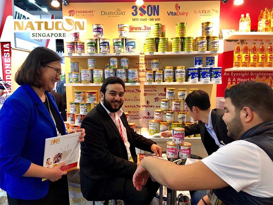 Natucon Singapore có mặt tại Hội chợ Gulfood Dubai 2018 - 2 Gian hàng của Natucon Singapore nhận được nhiều sự quan tâm của khách hàng Quốc tế