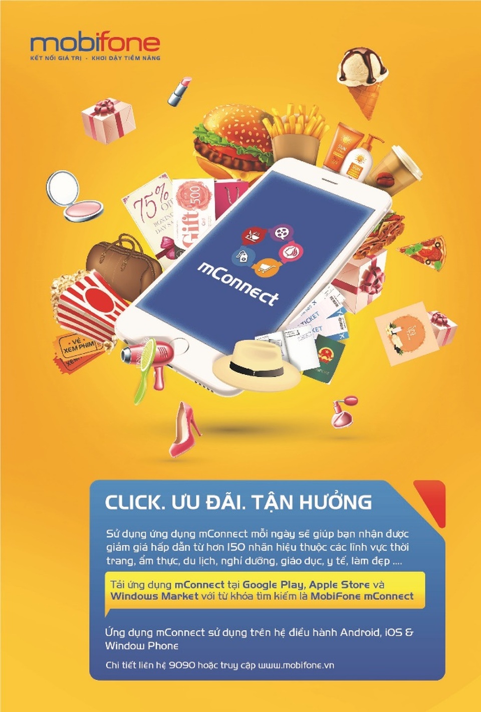 MobiFone tặng voucher mua sắm cho thuê bao di động - 1 Nguồn ảnh: MobiFone