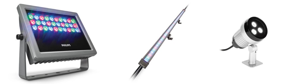 Khám phá sắc màu ánh sáng LED ở Kỳ Đài Huế - 2 Các bộ đèn Vaya LED được sử dụng trong công trình