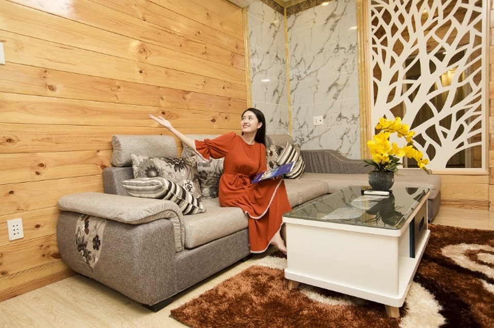 Không gian nội thất tại Villa