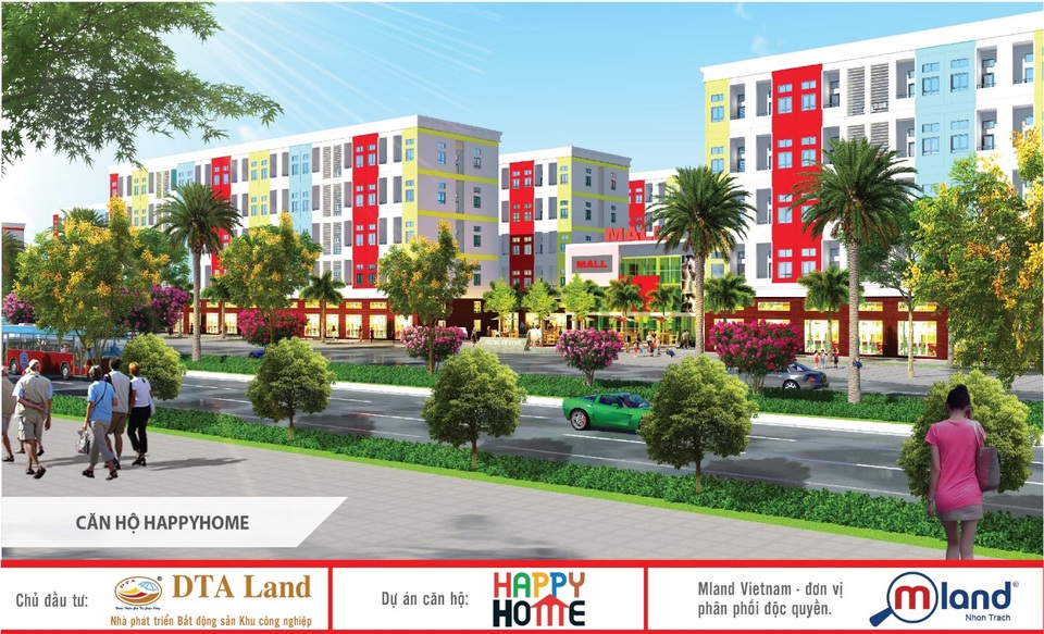 Cơ hội mua nhà thu nhập thấp, nhà giá rẻ cho cộng đồng dân cư Nhơn Trạch - 2 Mới đây, thị trường BĐS Nhơn Trạch đón nhận thông tin về dự án nhà ở xã hội Happy Home của DTA Land sắp được triển khai.