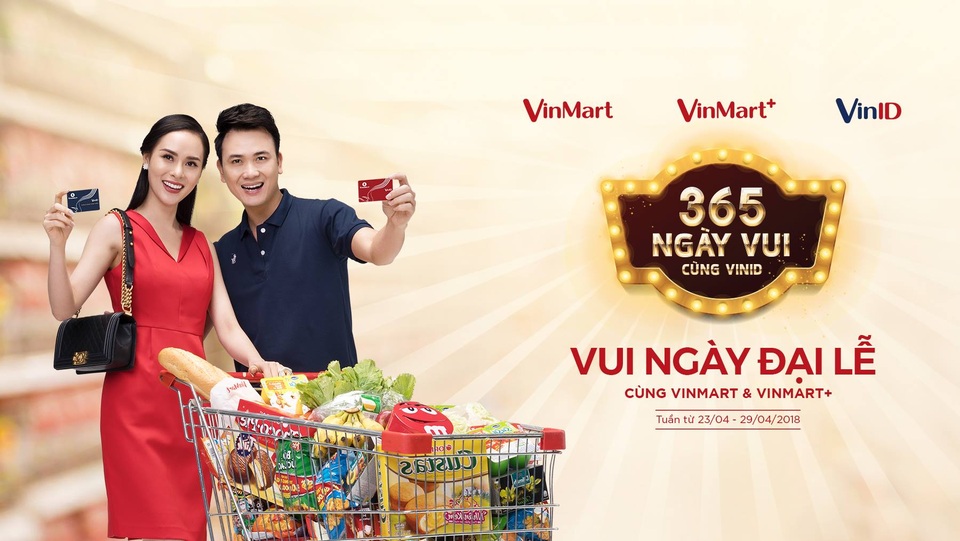 VinMart & VinMart+ khuyến mãi 1 tỷ đồng mừng đại lễ - 1 Chỉ với hoá đơn mua sắm từ 500.000 đồng, chủ thẻ VinID có cơ hội trở thành triệu phú với hàng nghìn giải thưởng hấp dẫn tại VinMart và VinMart+