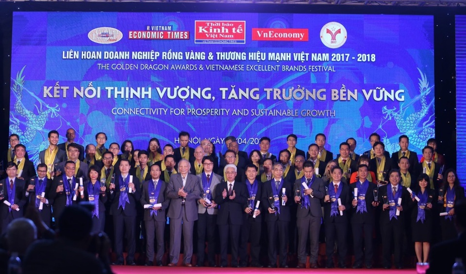 Gamuda Land Việt Nam vinh dự nhận Giải thưởng Rồng Vàng 2017-2018 - 2 Gần 100 doanh nghiệp FDI nhận giải thưởng Rồng Vàng 2017-2018