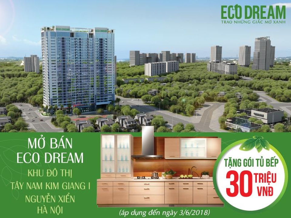 Eco Dream tung chính sách bán hàng hấp dẫn chào hè - 1 Eco Dream tung chính sách bán hàng hấp dẫn chào hè - 1