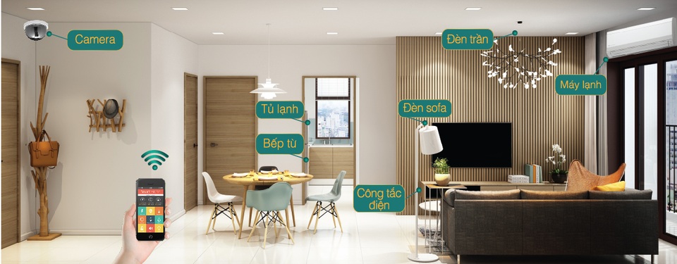 33 căn hộ đẹp nhất tại D- Vela được mở bán thu hút khách hàng - 4 Cách bày trí căn hộ D- Vela khá hiện đại, thông minh và hài hòa.